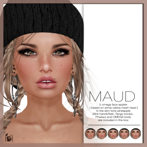 7 Deadly s[K]ins - Maud-mesh-Poster