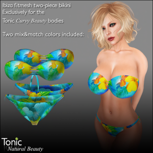 Tonic - Ibiza maui fitmesh bikini